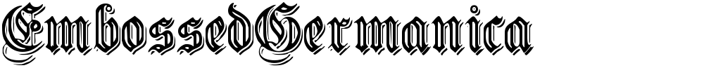EmbossedGermanica
