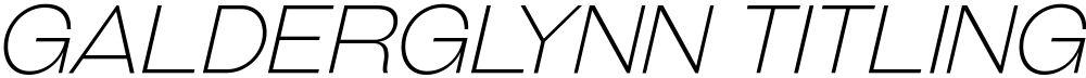 Galderglynn Titling
