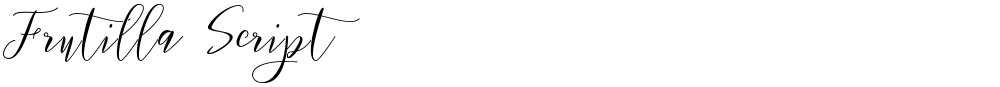 Frutilla Script
