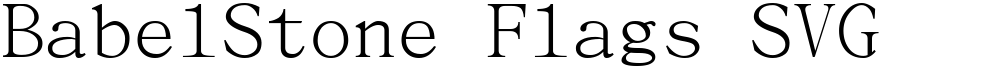 BabelStone Flags SVG