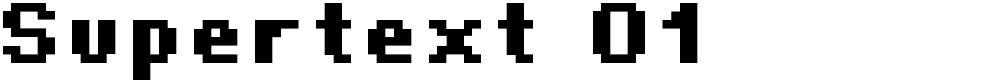 Supertext 01