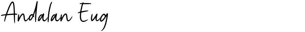 Andalan Eug
