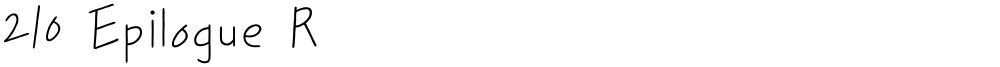 210 Epilogue R