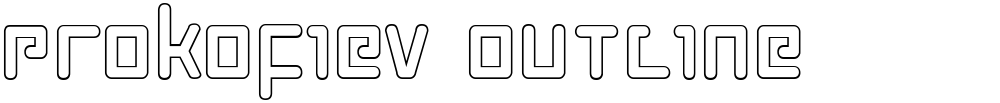 Prokofiev Outline