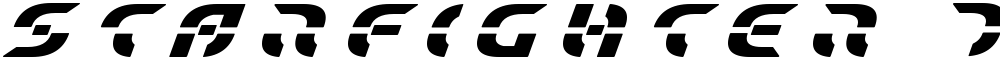 Starfighter Title Bold Italic