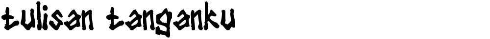 tulisan tanganku