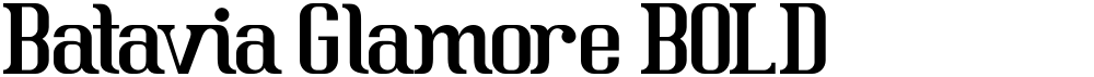 Batavia Glamore BOLD