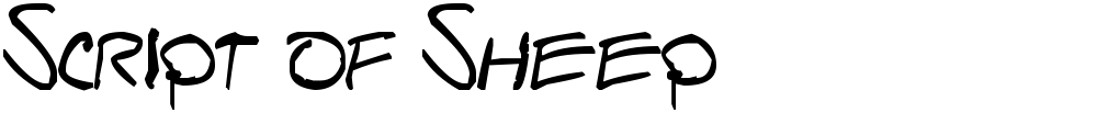 Script of Sheep
