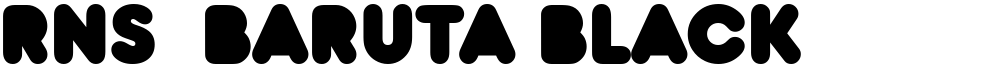 RNS  BARUTA BLACK