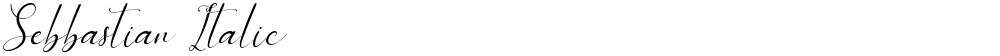 Sebbastian Italic