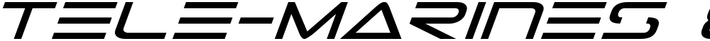 Tele-Marines Expanded Italic