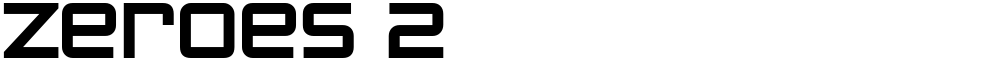 Zeroes 2