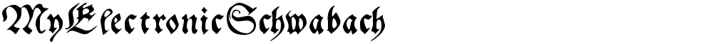 MyElectronicSchwabach