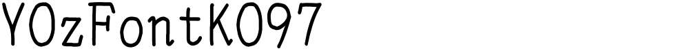 YOzFontKO97