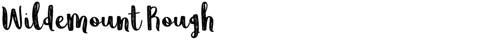 Wildemount Rough