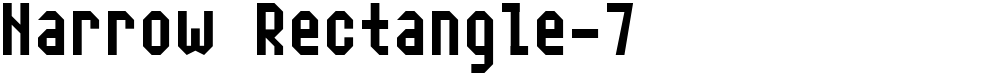 Narrow Rectangle-7