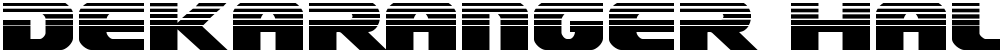 Dekaranger Halftone