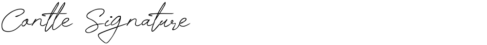 Contle Signature