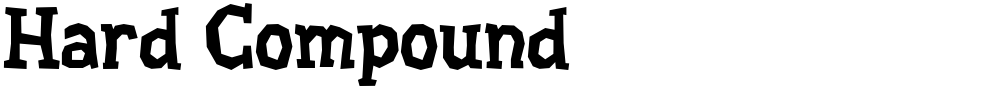 Hard Compound