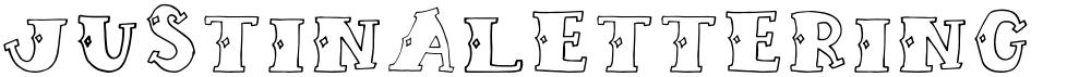 JUSTINALETTERING