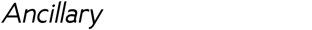 Ancillary