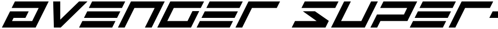 Avenger Super-Italic