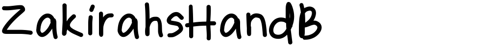 ZakirahsHandB