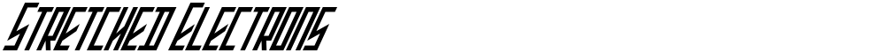 Stretched Electrons