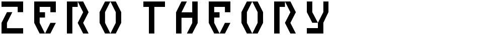 Zero Theory