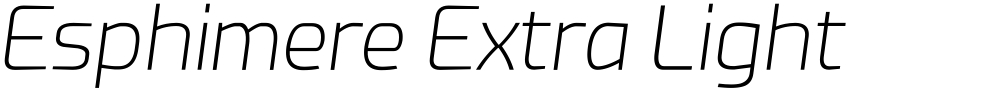 Esphimere Extra Light