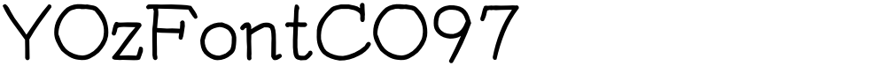 YOzFontCO97