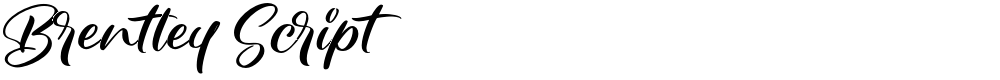 Brentley Script