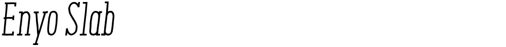 Enyo Slab