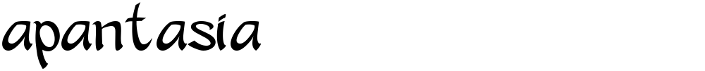apantasia