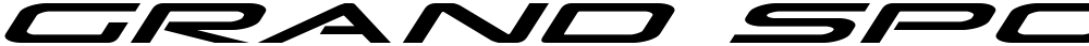 Grand Sport Expanded Italic