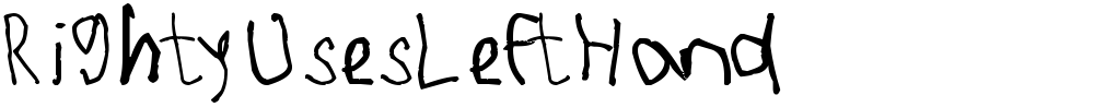 RightyUsesLeftHand