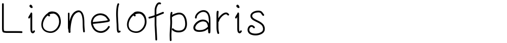 Lionelofparis