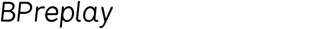 BPreplay