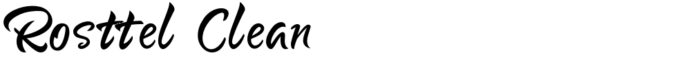 Rosttel Clean