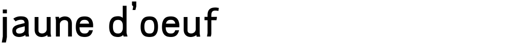 jaune d'oeuf
