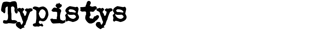 Typistys