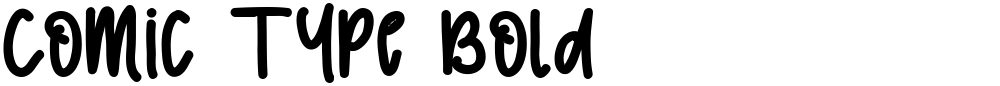 Comic Type Bold