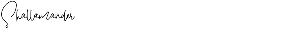 Shallamander