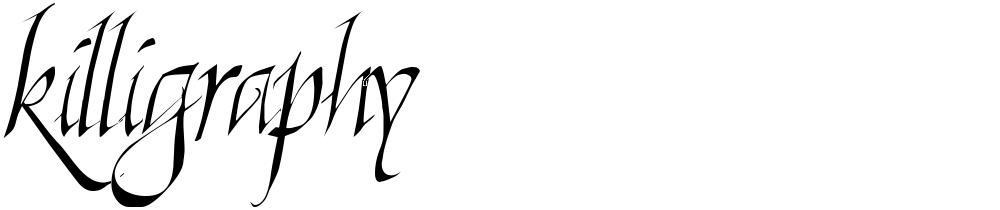 Killigraphy
