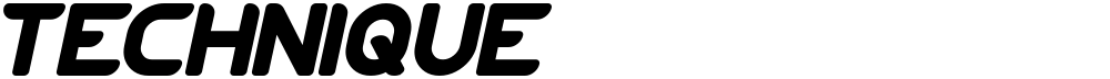TECHNIQUE
