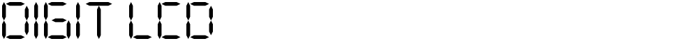 DIGIT LCD