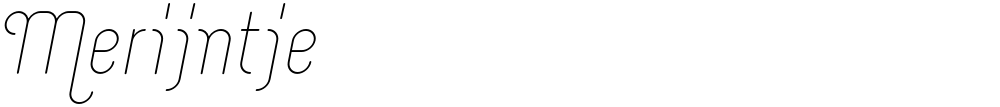 Merijntje