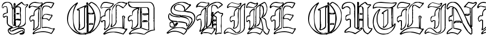 Ye Old Shire Outline