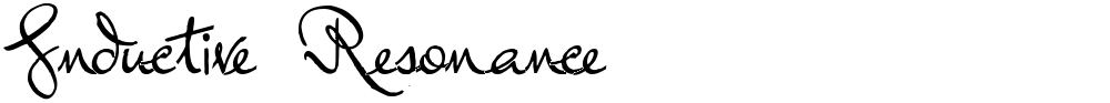 Inductive Resonance