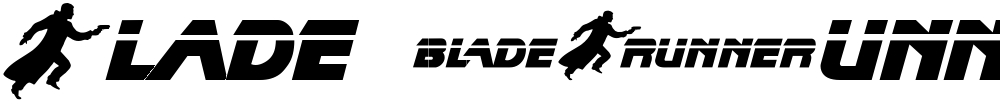 Blade Runner Movie Font